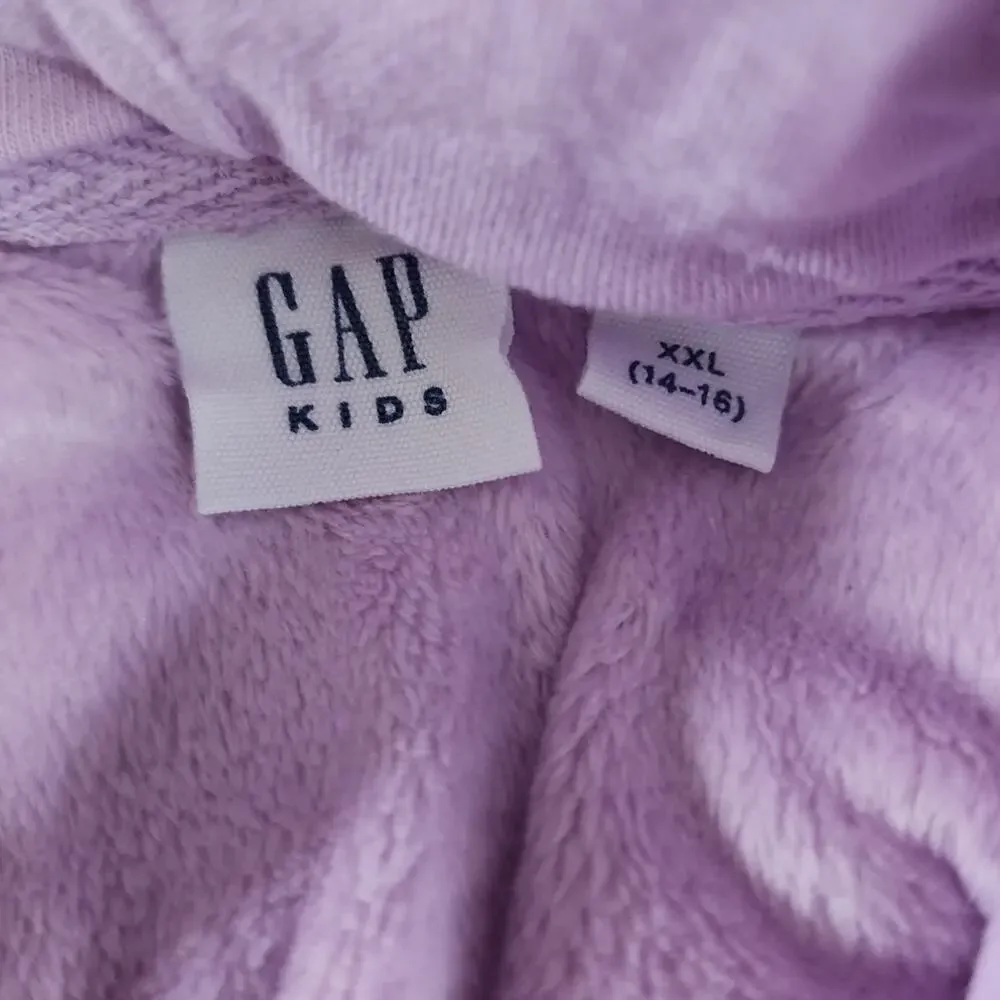 Gap Girls Purple Thick Very Soft Pullover Hooded XXL